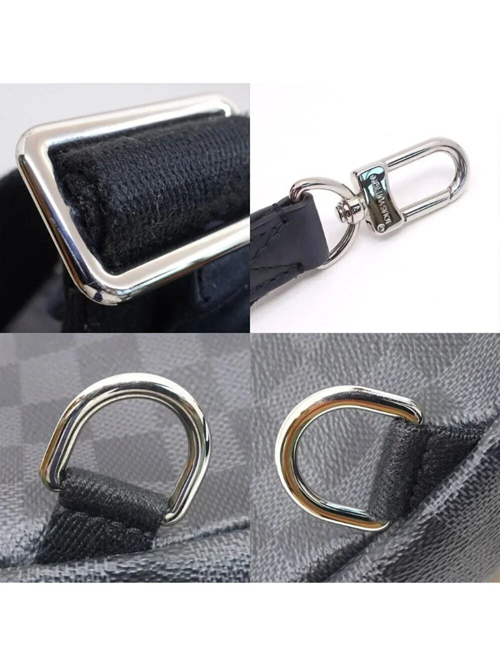 Louis Vuitton Avenue Sling Bag BK Silver